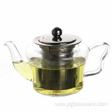 Best Selling Glass Teapot Stainless Steel Infuser